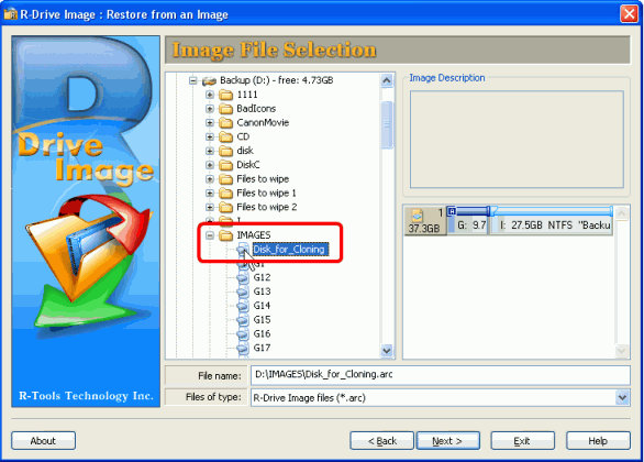 R Drive Image Software